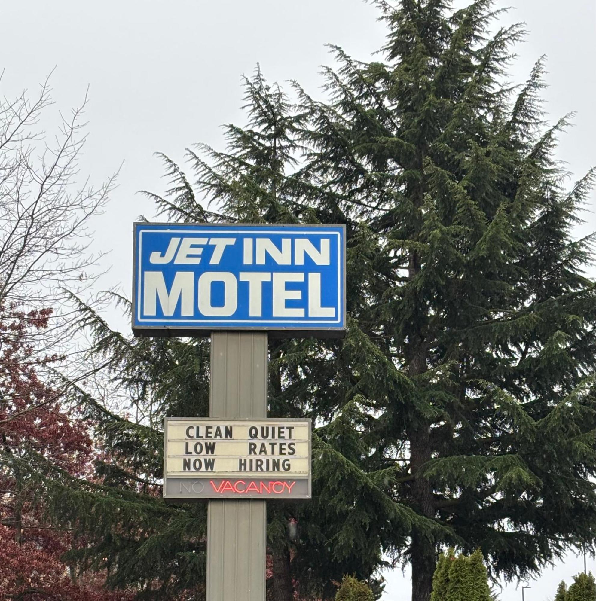 Jet Inn Motel-Seatac, Таквила Экстерьер фото